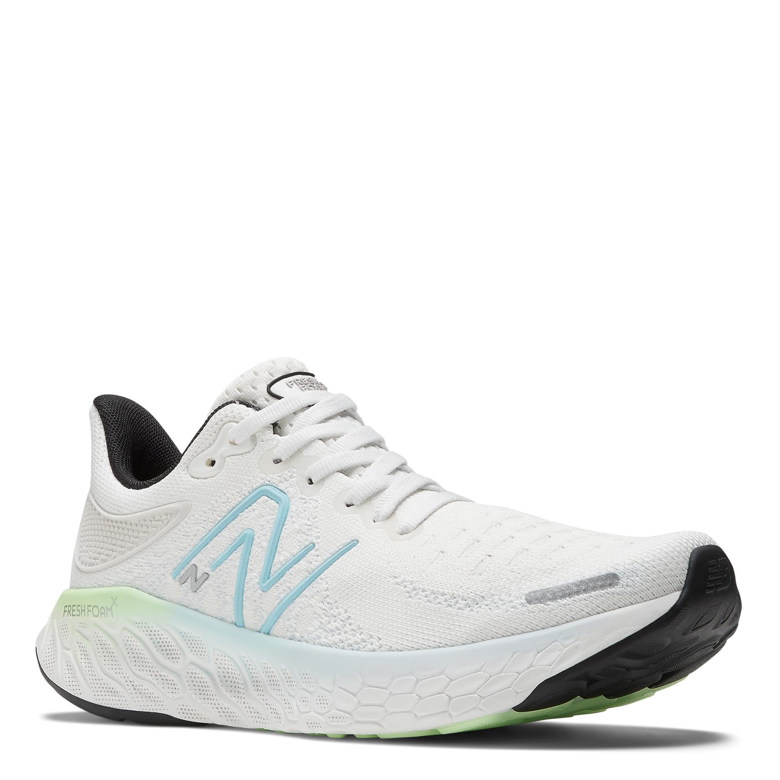 New Balance 1080 Fresh Foam W108012N - Women's White - blue Shoe Deals Outlet
