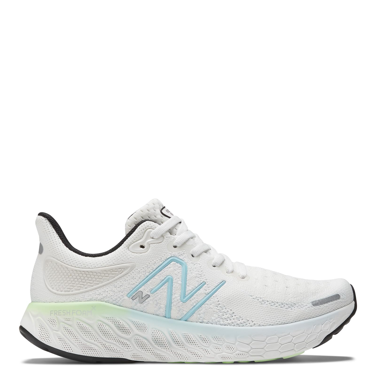 New Balance 1080 Fresh Foam W108012N - Women's White - blue Shoe Deals Outlet