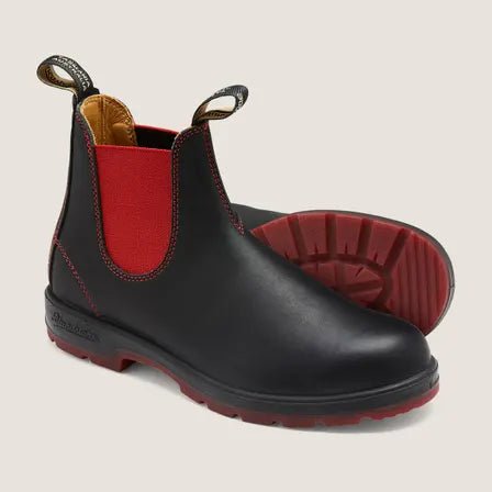 Blundstone 1316 Chelsea - Unisex Black/Red Shoe Deals Outlet
