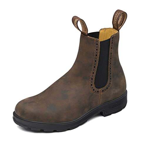 Blundstone 584 Chelsea - Men's Rustic Brown Shoe Deals Outlet