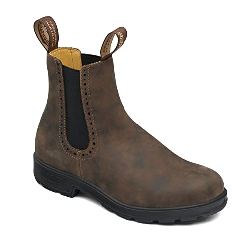 Blundstone 584 Chelsea - Men's Rustic Brown Shoe Deals Outlet