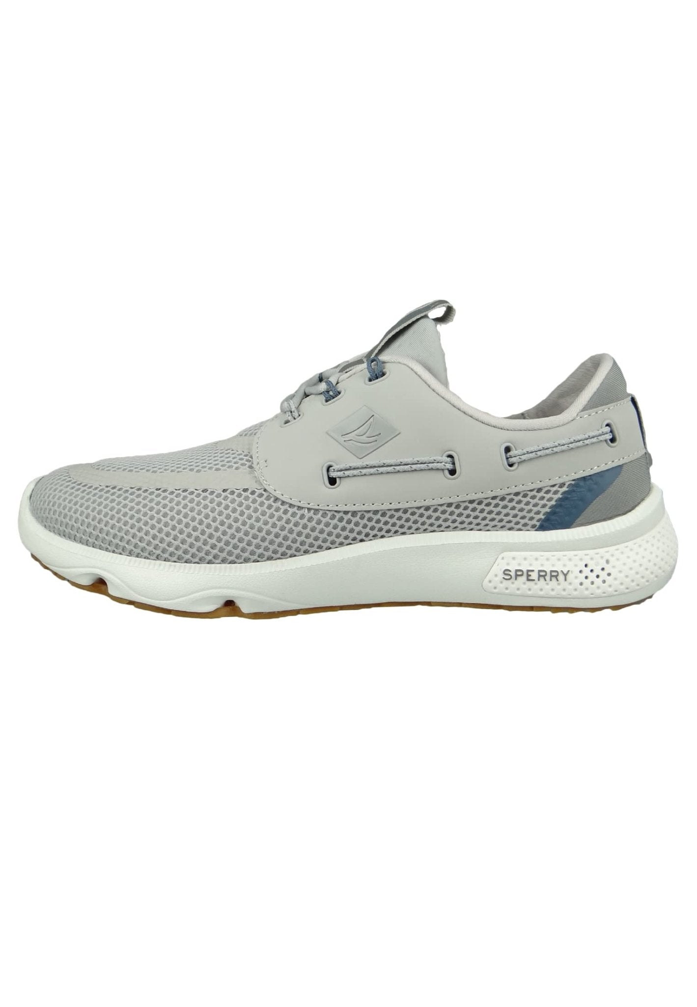 Sperry 7 Seas 3 - Eye Sneaker - Men's Grey 1 Shoe Deals Outlet