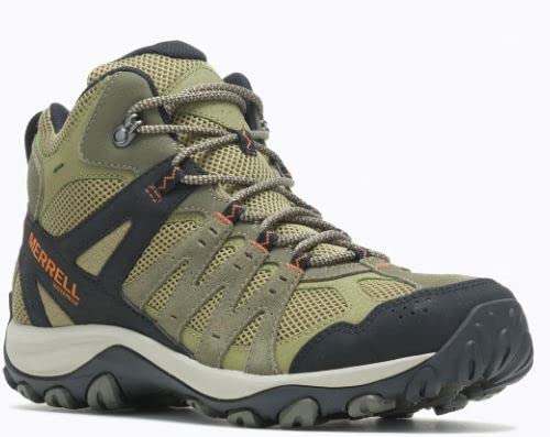 Merrell Accentor 3 Mid Waterproof - Men's Olive/Herb Shoe Deals Outlet