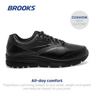 Brooks Addiction Walker 2 - Men's Black/Black Shoe Deals Outlet