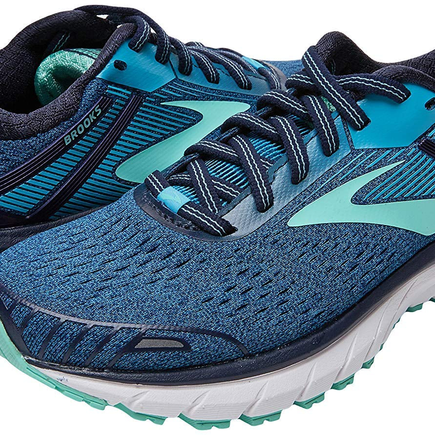 Brooks Adrenaline GTS 18 - Women's Blue/Mint/Pink Shoe Deals Outlet