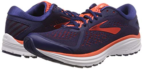 Brooks Aduro 6 - Women's Blue Blue Coral White 438 Shoe Deals Outlet
