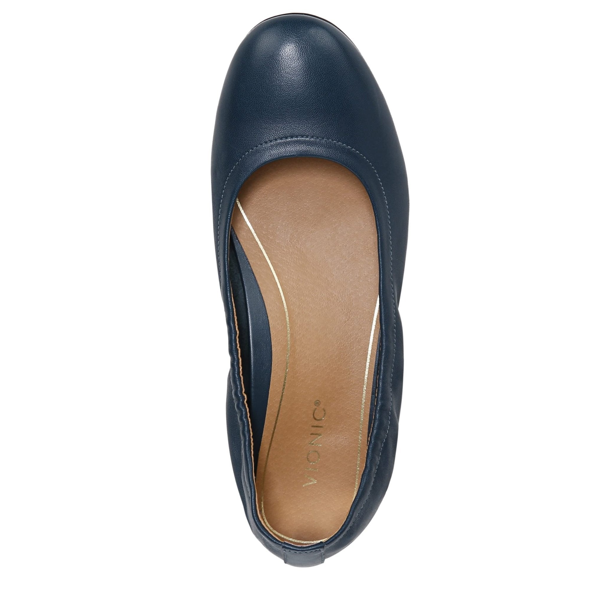 VIONIC Alexa Ballet Flat - Women's Navy Shoe Deals Outlet
