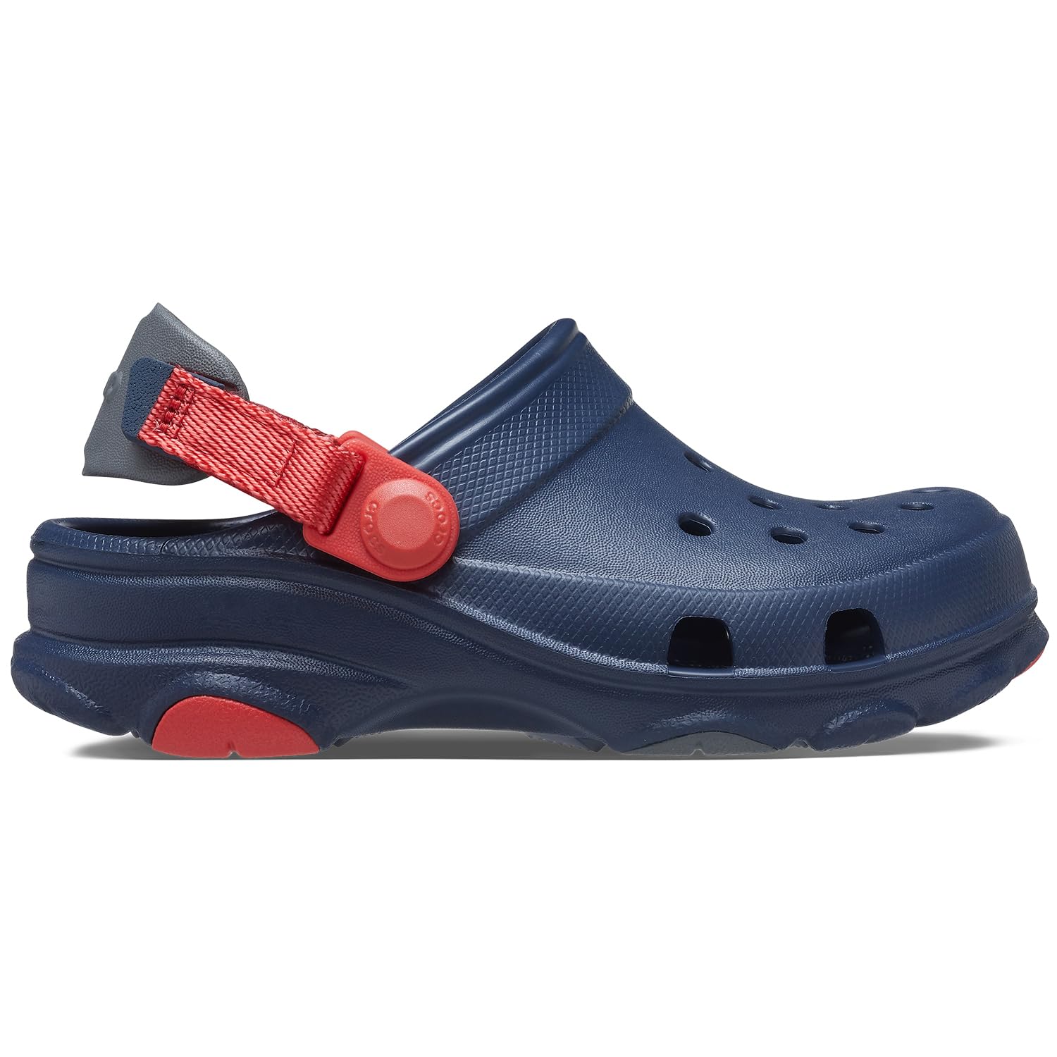 Crocs All Terrain Clog - Kids Navy/Red Shoe Deals Outlet