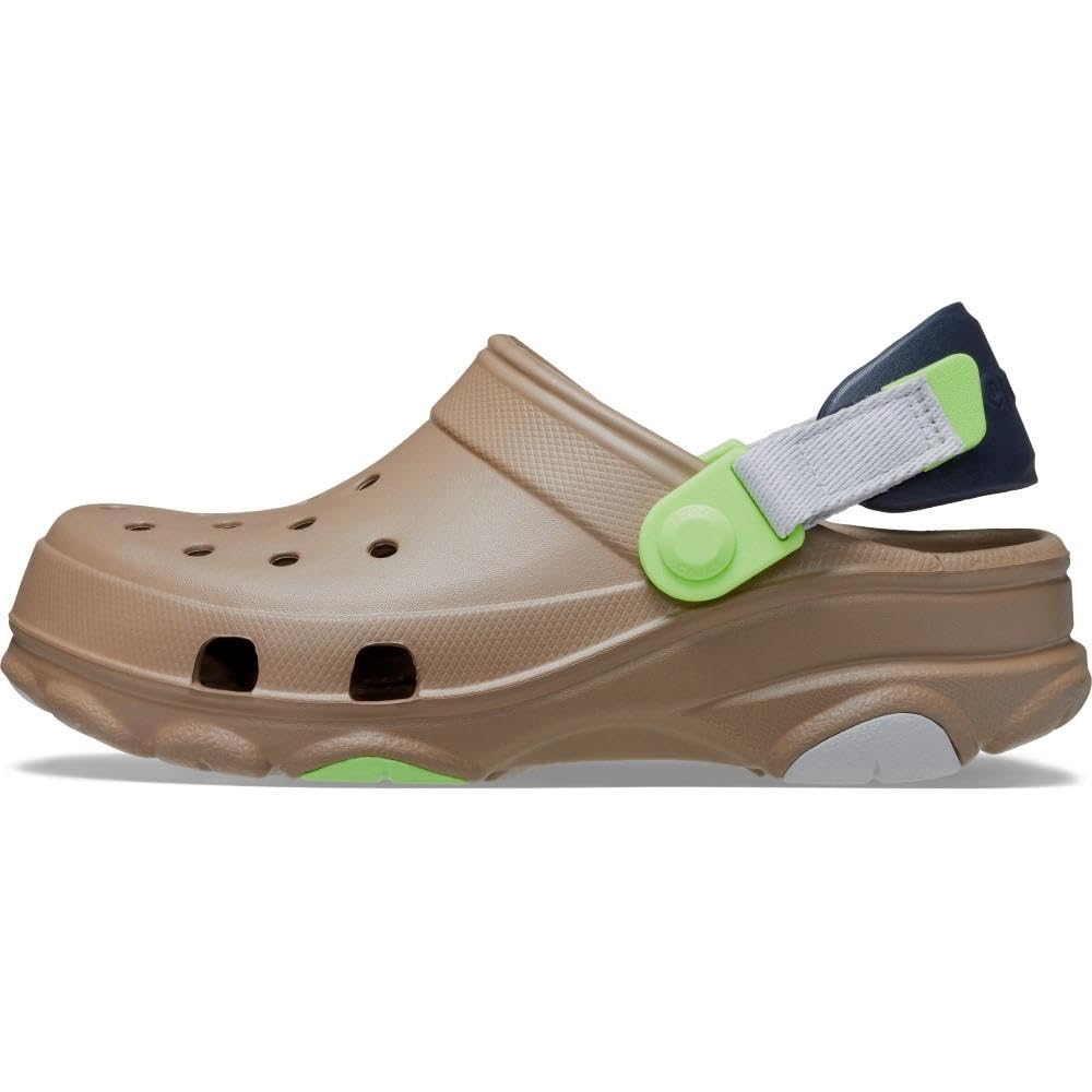 Crocs All Terrain Clog - Kids Khaki/Multi Shoe Deals Outlet