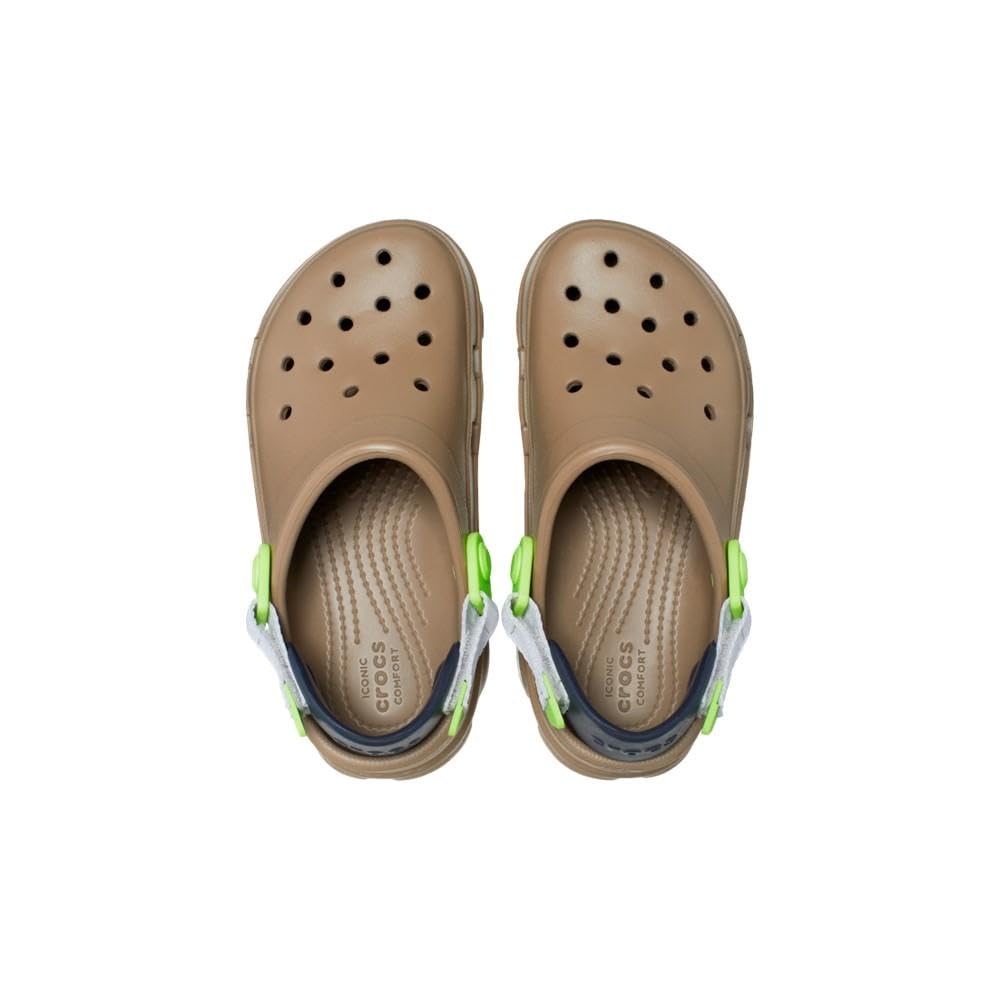 Crocs All Terrain Clog - Kids Khaki/Multi Shoe Deals Outlet