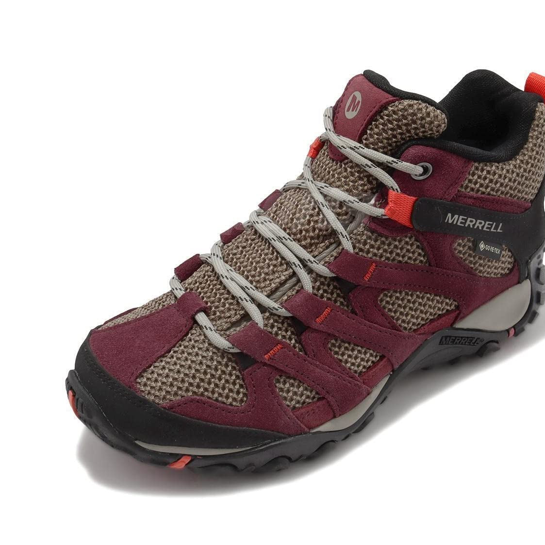 Merrell Alverstone Mid Gore - Tex - Women's Cabernet Shoe Deals Outlet