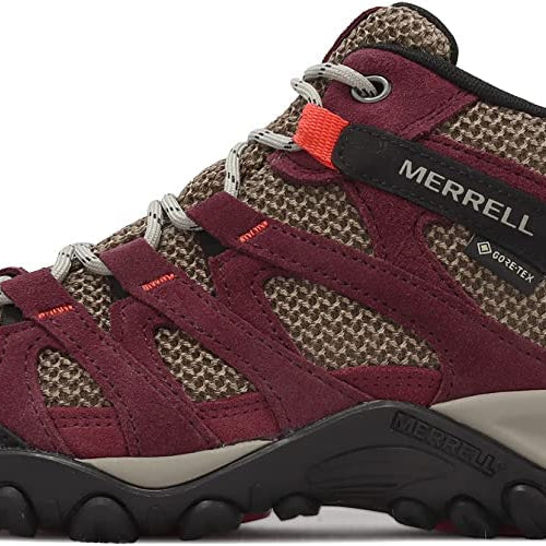 Merrell Alverstone Mid Gore - Tex - Women's Cabernet Shoe Deals Outlet
