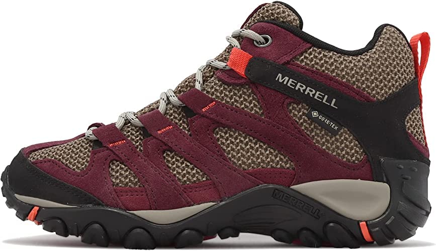 Merrell Alverstone Mid Gore - Tex - Women's Cabernet Shoe Deals Outlet