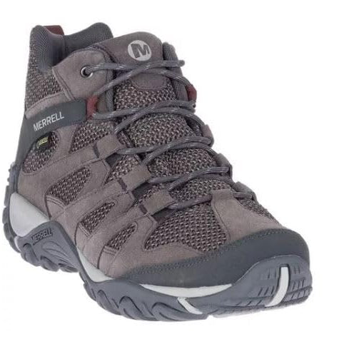 Merrell Alverstone Mid Waterproof - Men's Granite Shoe Deals Outlet
