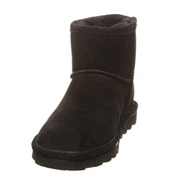 BEARPAW Alyssa Boots - Women's Black Shoe Deals Outlet