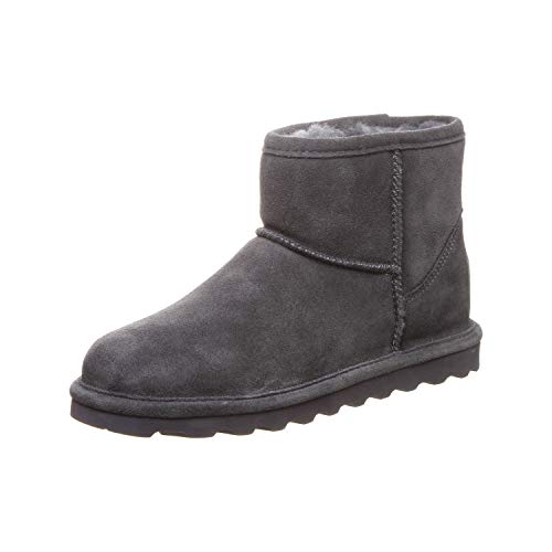 BEARPAW Alyssa Boots - Women's Charcoal Shoe Deals Outlet