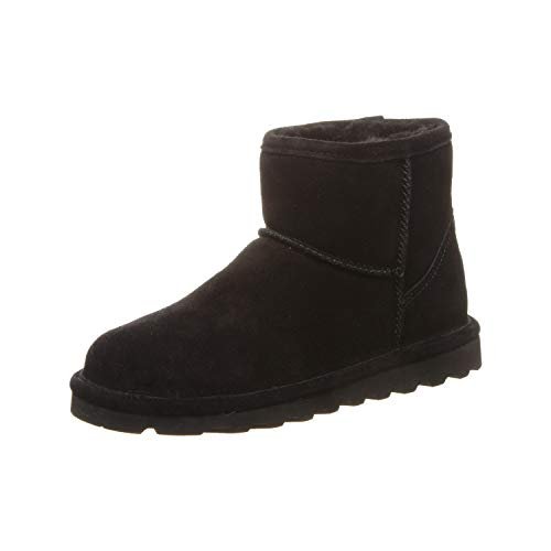 BEARPAW Alyssa Boots - Women's Black Shoe Deals Outlet