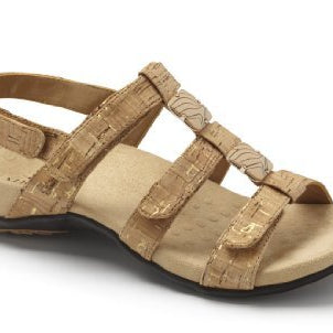 VIONIC Amber Adjustable Sandal - Women's Black Crocodile Shoe Deals Outlet