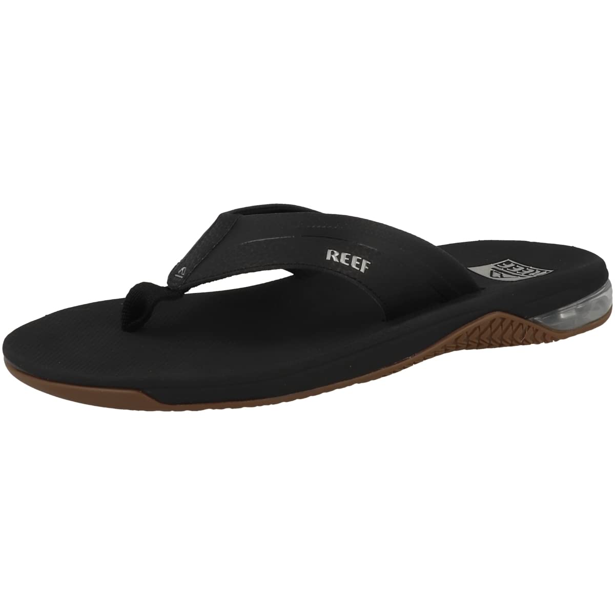 Reef Anchor - Men's Black/Silver Shoe Deals Outlet