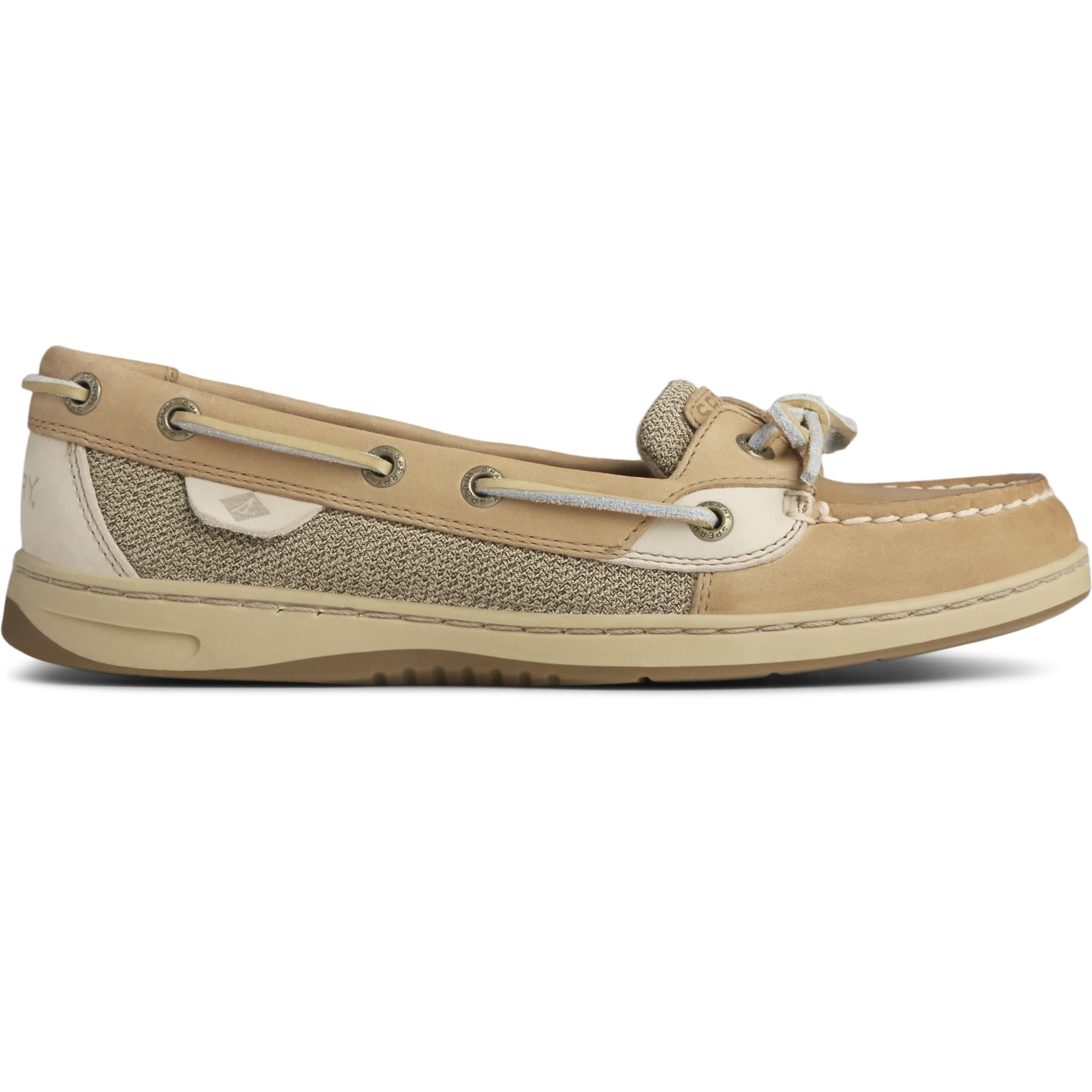 Sperry Angelfish Varsity Boat - Women's Linen/Oat Shoe Deals Outlet