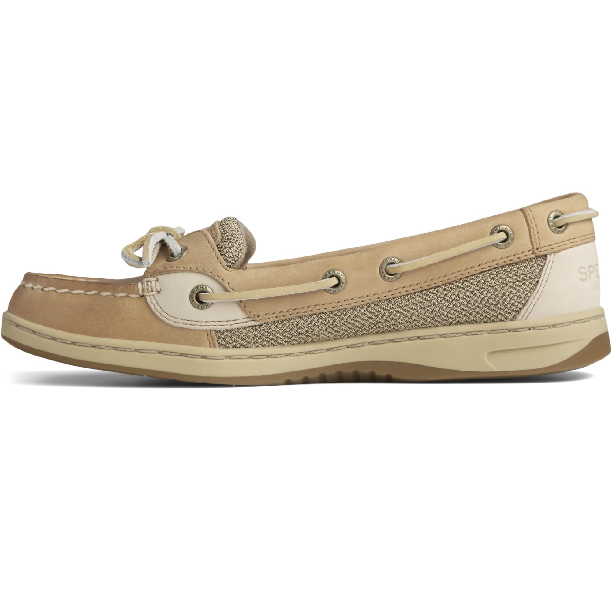 Sperry Angelfish Varsity Boat - Women's Linen/Oat Shoe Deals Outlet