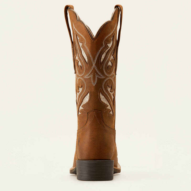 Ariat Round Up Bliss Western Boot Sassy Brown 7.5 B 192904483895 Shoe Deals Outlet