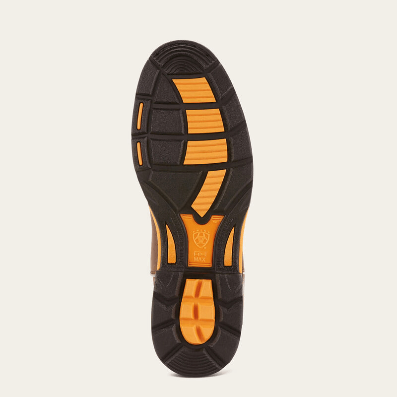 Ariat WorkHog Waterproof Work Boot Oily Distressed Brown 12 D 751702959041 Shoe Deals Outlet