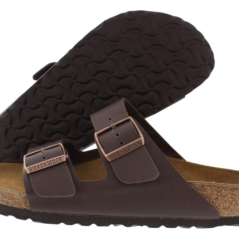 Birkenstock Arizona Birko - Flor - Unisex Dark Brown Shoe Deals Outlet