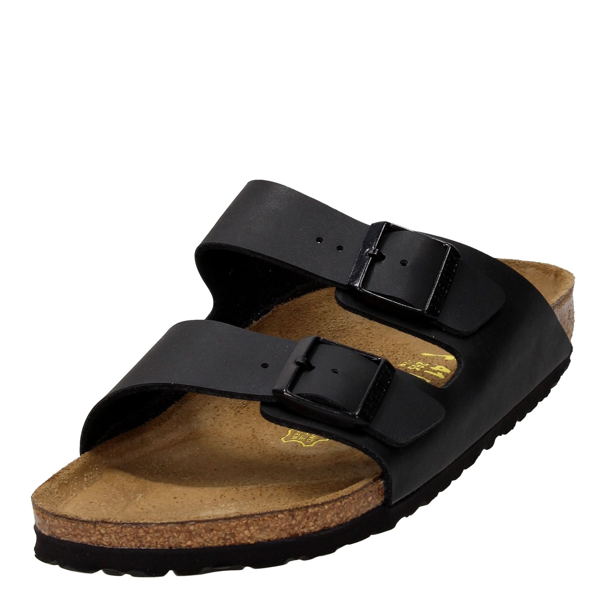 Birkenstock Arizona Birko - Flor - Unisex Black Shoe Deals Outlet