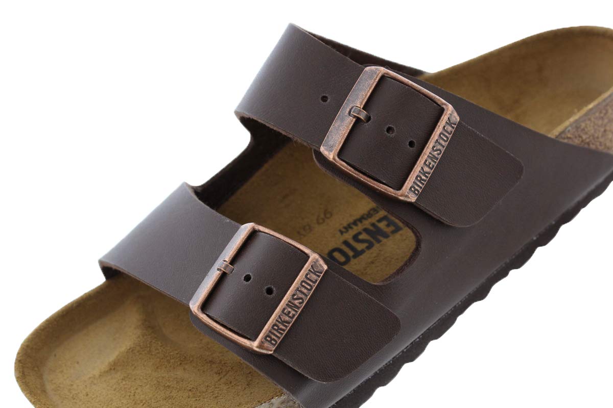 Birkenstock Arizona Birko - Flor - Unisex Dark Brown Shoe Deals Outlet