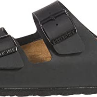 Birkenstock Arizona Birko - Flor - Unisex Black Shoe Deals Outlet