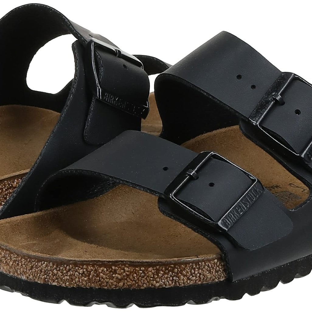 Birkenstock Arizona Birko - Flor - Unisex Black Shoe Deals Outlet