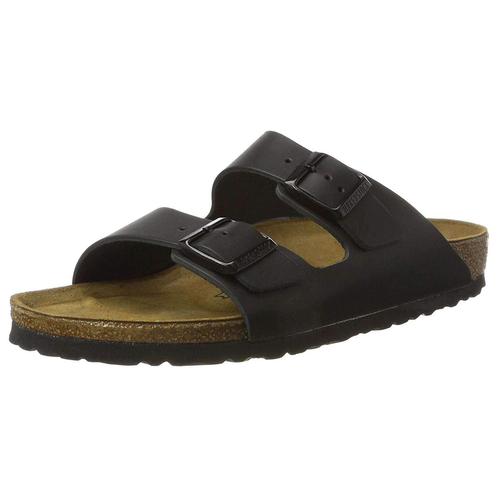 Birkenstock Arizona Birko - Flor - Unisex Black Shoe Deals Outlet
