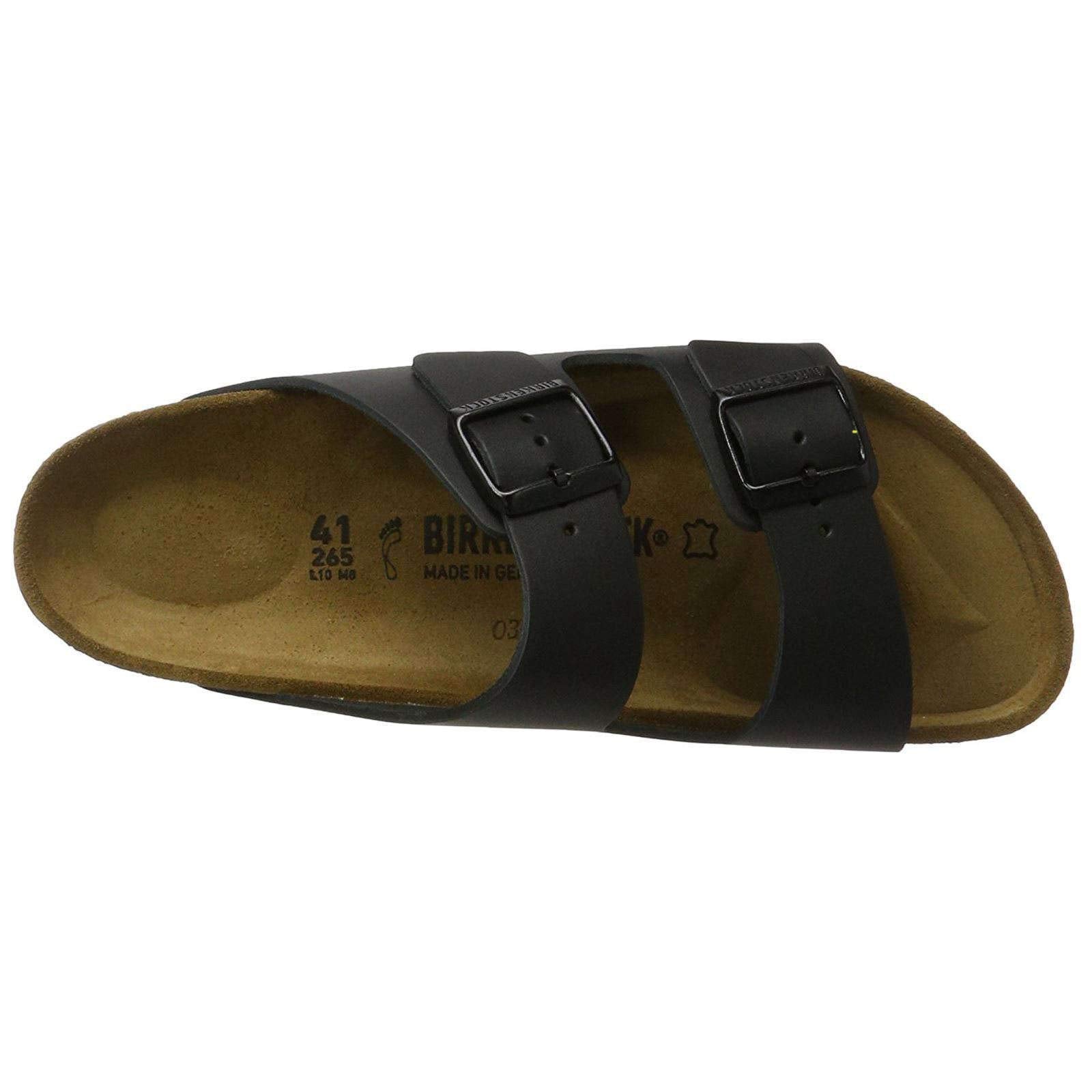 Birkenstock Arizona Birko - Flor - Unisex Black Shoe Deals Outlet
