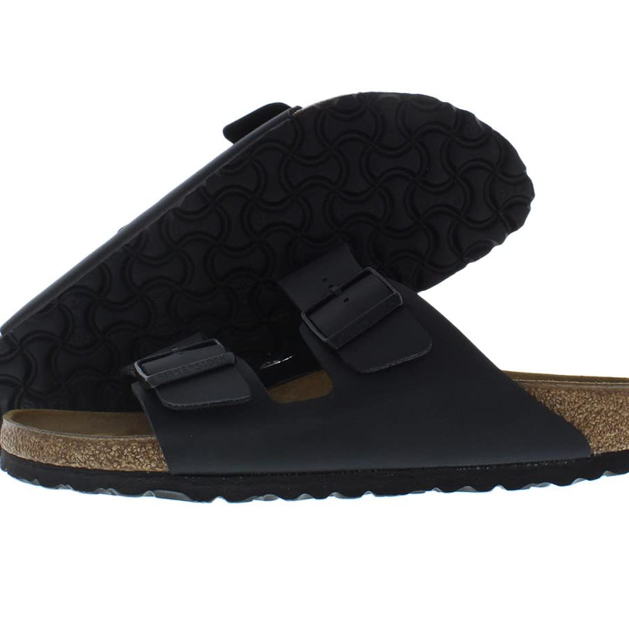 Birkenstock Arizona Birko - Flor - Unisex Black Shoe Deals Outlet