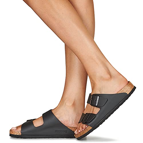 Birkenstock Arizona Birko - Flor - Unisex Black Shoe Deals Outlet