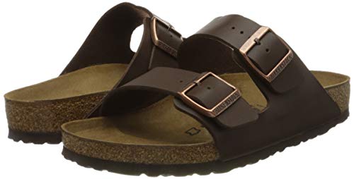 Birkenstock Arizona Birko - Flor - Unisex Dark Brown Shoe Deals Outlet