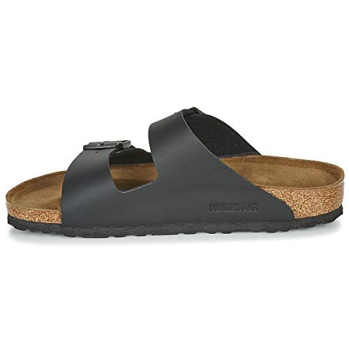 Birkenstock Arizona Birko - Flor - Unisex Black Shoe Deals Outlet