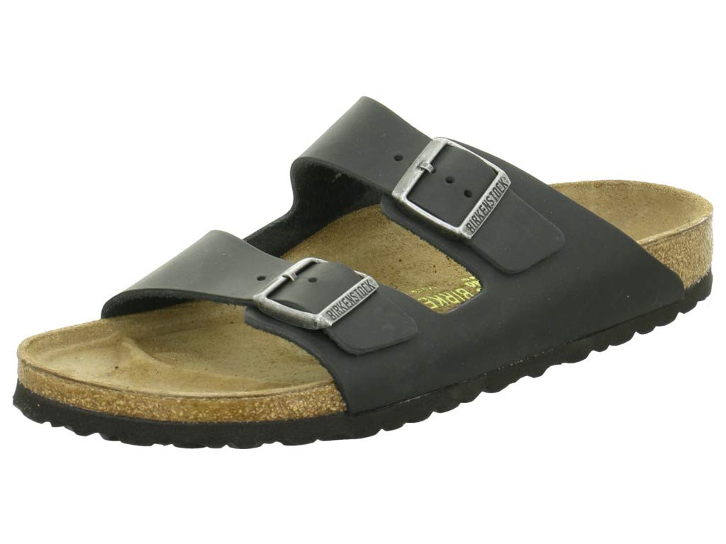 Birkenstock Arizona Birko - Flor - Unisex Black Shoe Deals Outlet