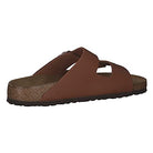 Birkenstock Arizona Natural Leather - Unisex Ginger Brown Shoe Deals Outlet