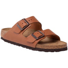 Birkenstock Arizona Natural Leather - Unisex Ginger Brown Shoe Deals Outlet