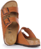 Birkenstock Arizona Natural Leather - Unisex Ginger Brown Shoe Deals Outlet