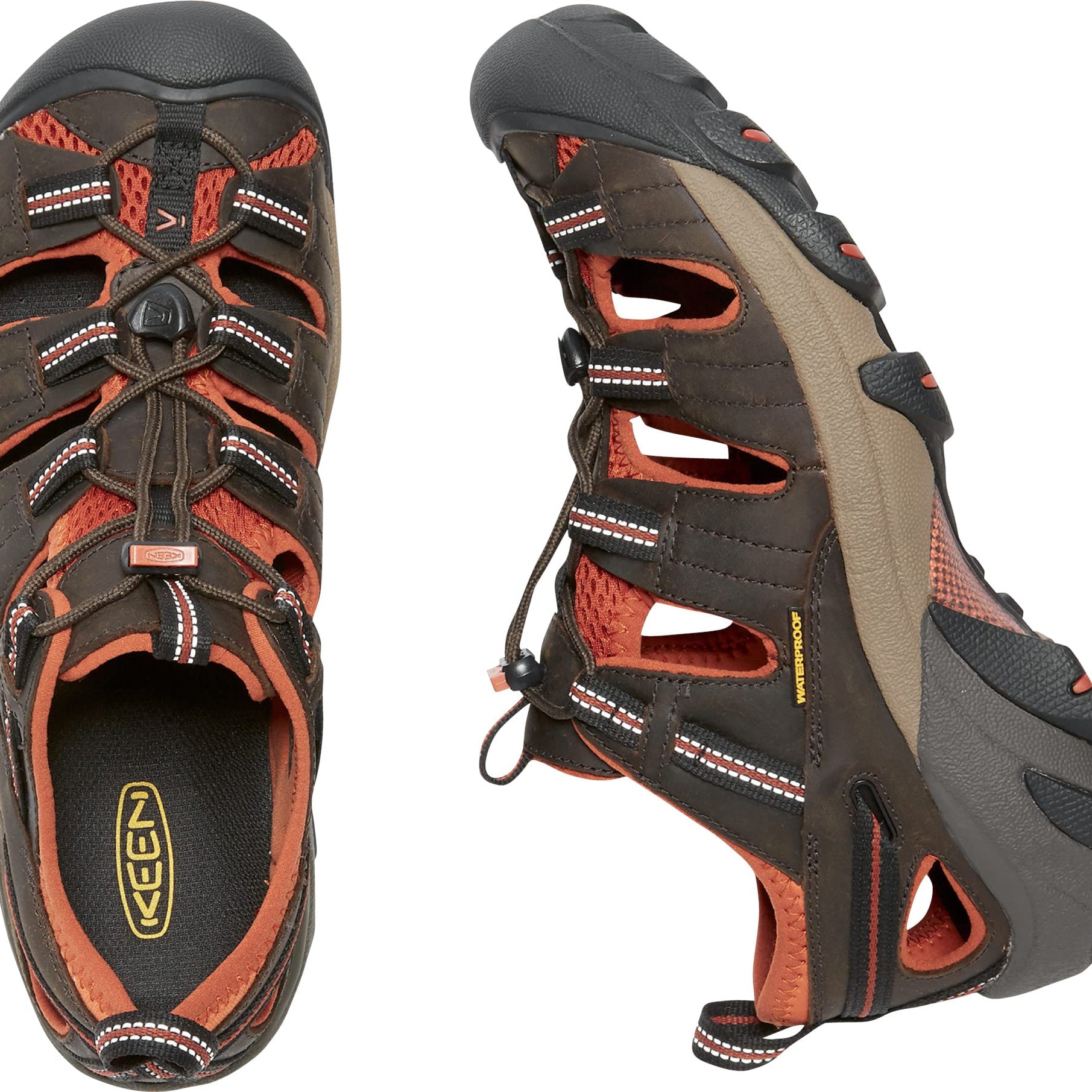KEEN Arroyo ll - Men's Black Olive/Bombay Brown Shoe Deals Outlet