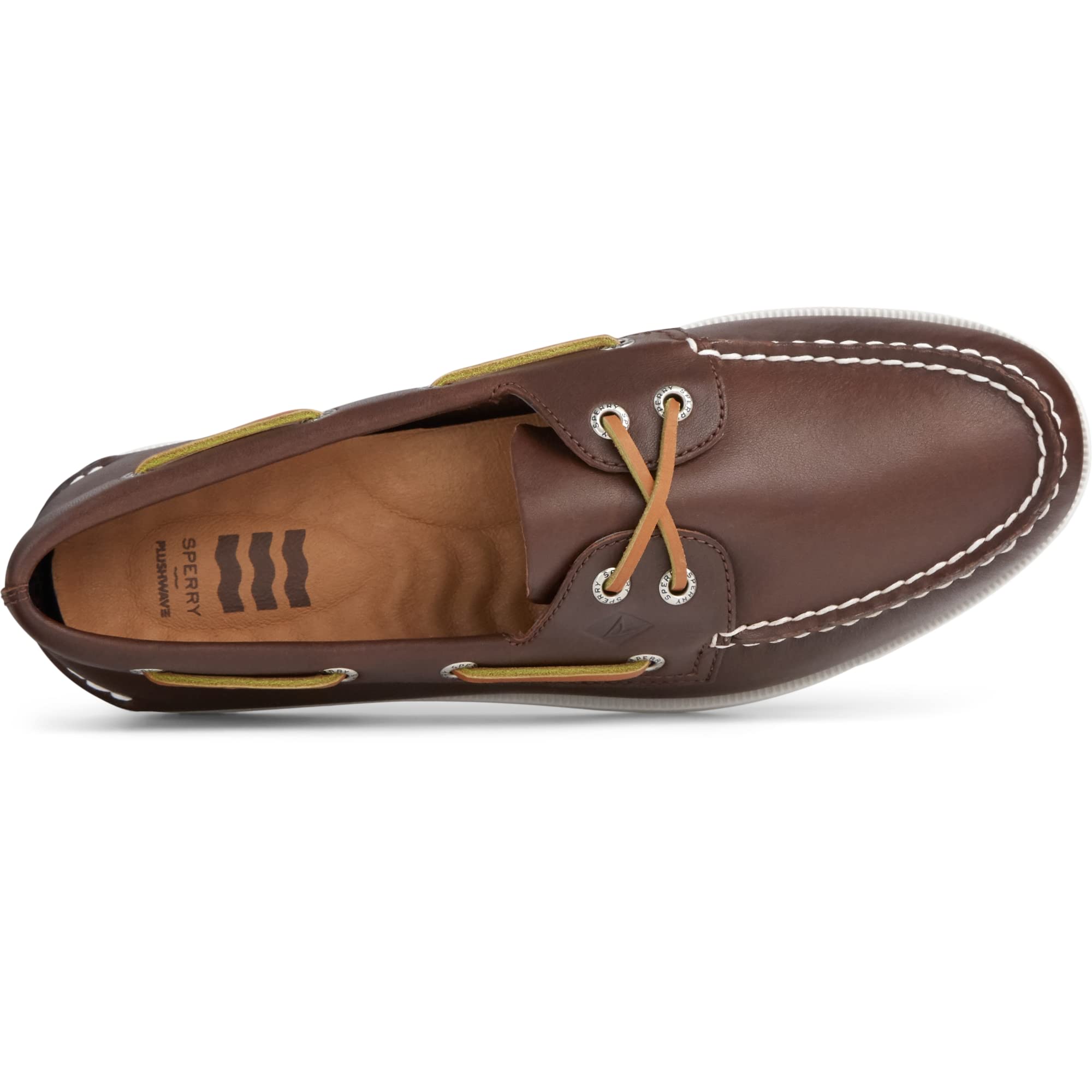 Sperry Authentic Original 2 Eye Plushwave - Men's Brown Shoe Deals Outlet