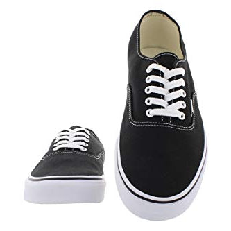 Vans Authentic - Unisex Black/Black Shoe Deals Outlet