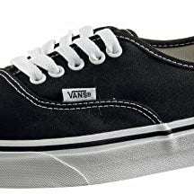 Vans Authentic - Unisex Black Shoe Deals Outlet