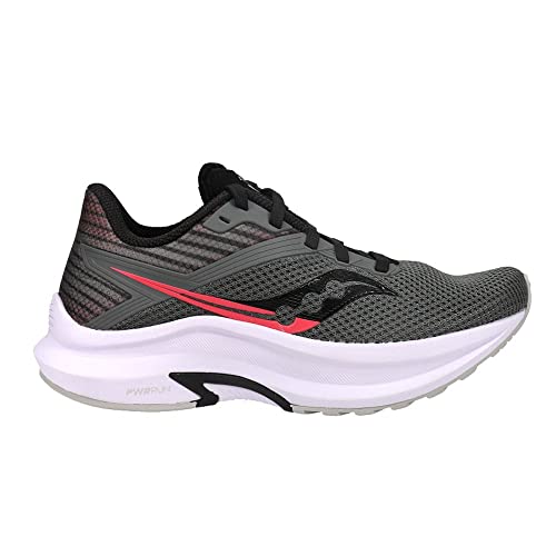 Saucony Axon - Women's Grey/Pink Shoe Deals Outlet