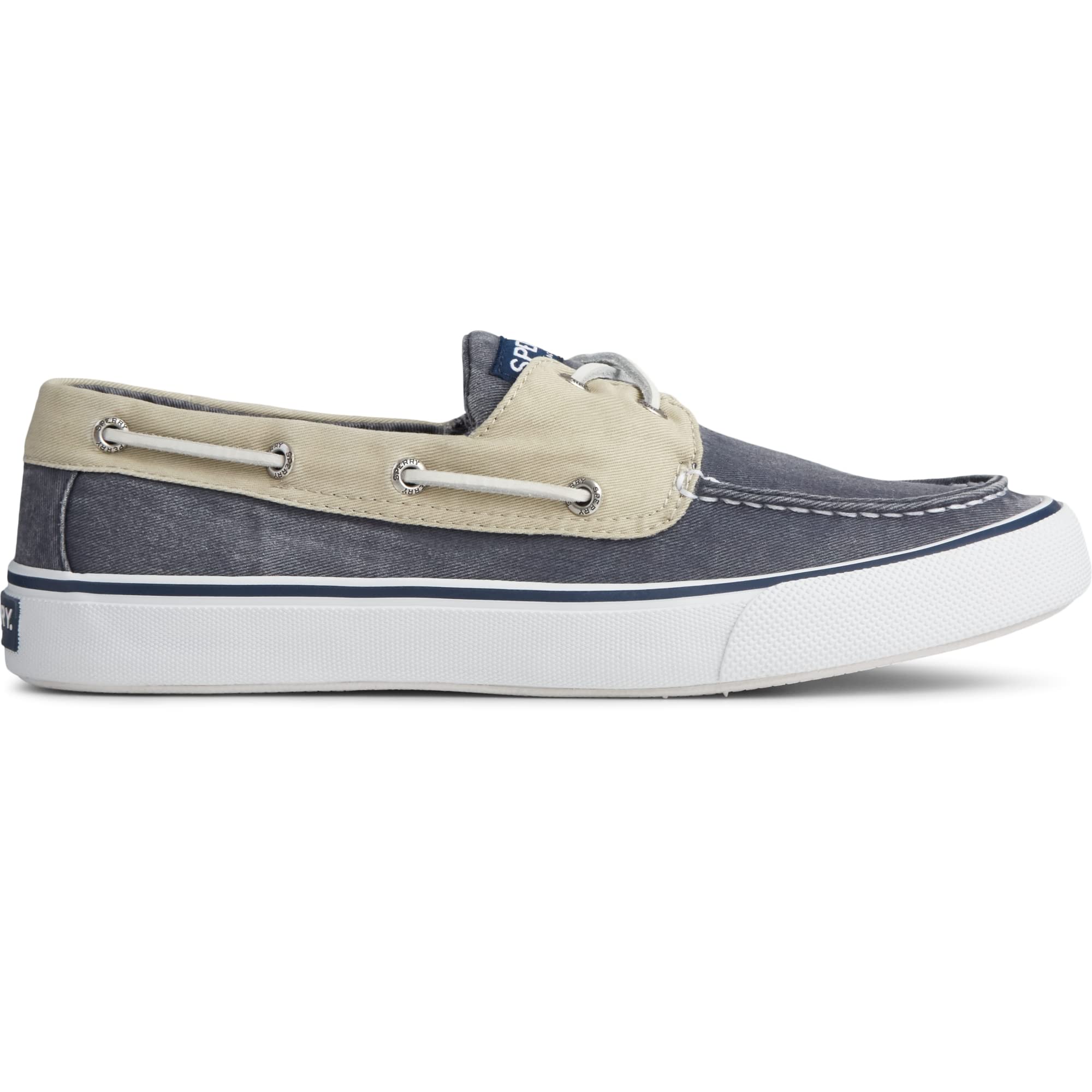 Sperry Bahama ll - Men's Sw Navy/Khaki Shoe Deals Outlet