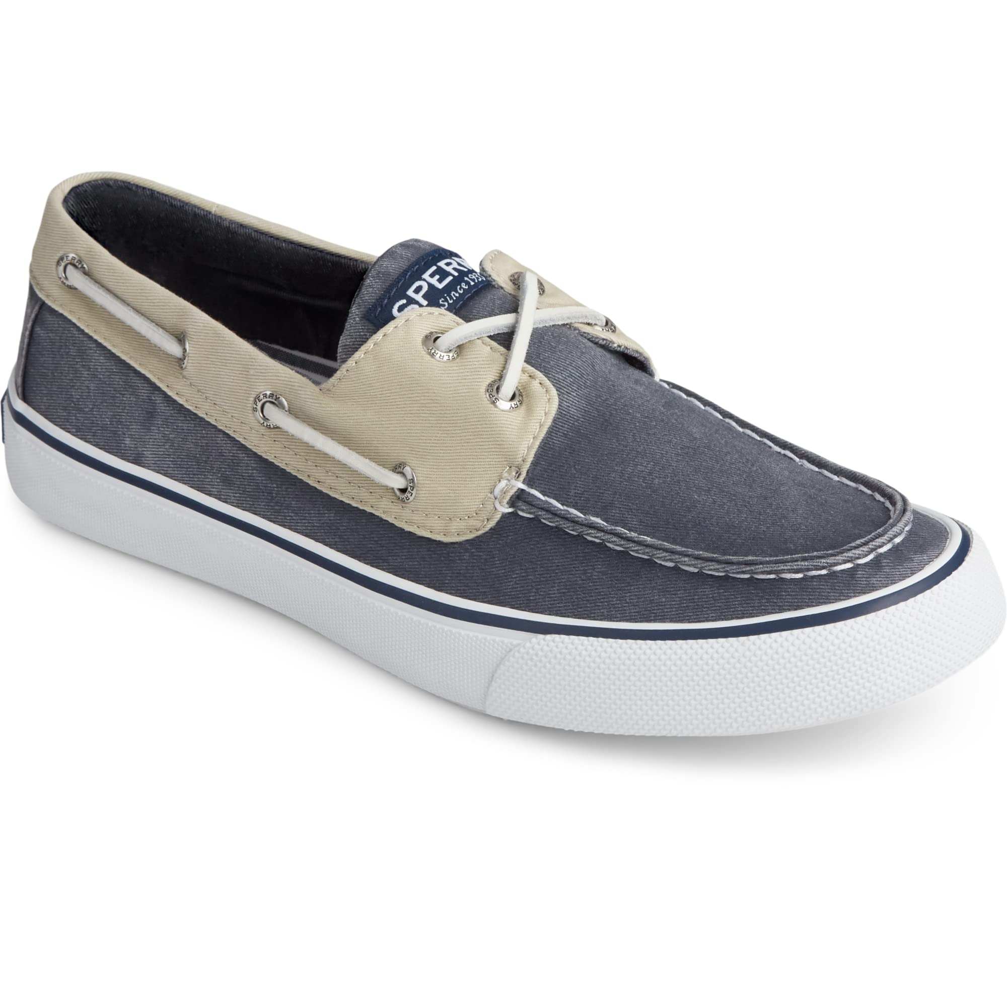 Sperry Bahama ll - Men's Sw Navy/Khaki Shoe Deals Outlet