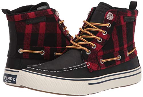 Sperry Bahama Storm - Men's Black/Buff Check Shoe Deals Outlet